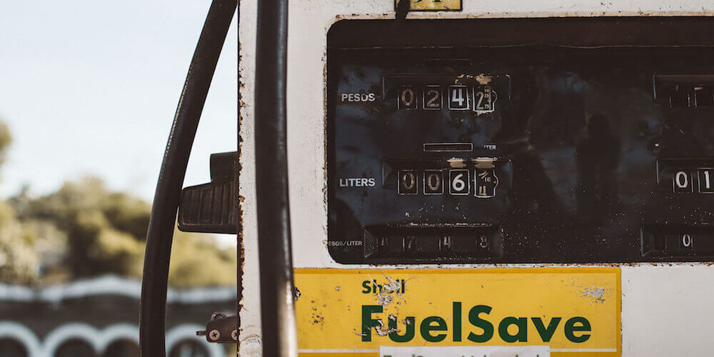 gas station meter image
