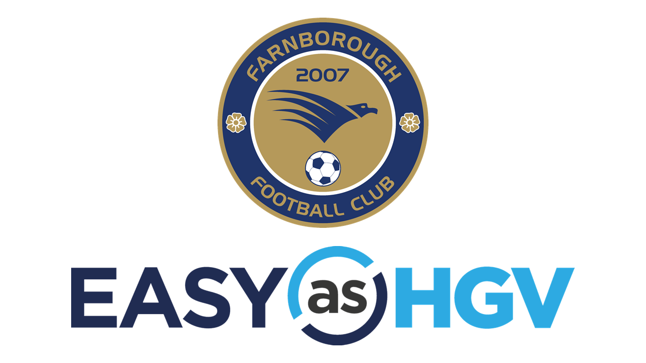 farnborough football club with easy as hgv